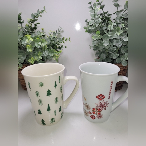 Starbucks Other - Set Of 2 Starbucks COFFEE, TEA MUG, HOLIDAY